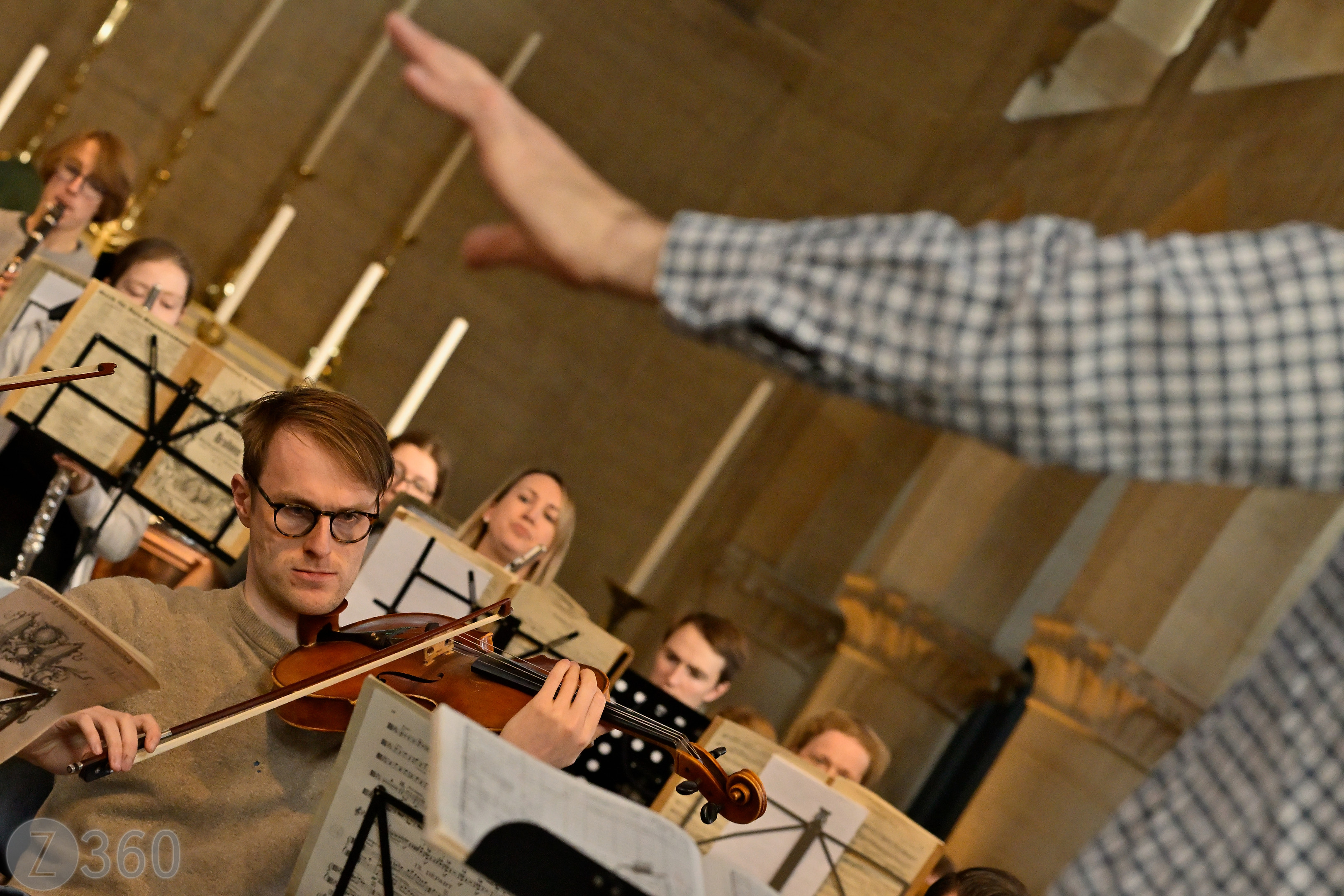 CSYO Rehearsal conducted by Chris Gayford