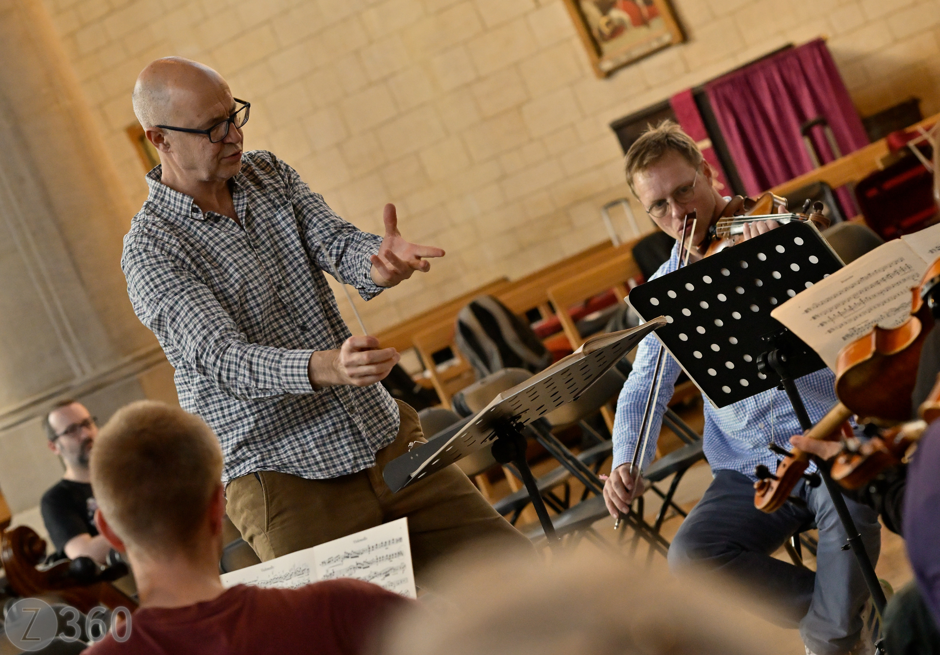 CSYO Rehearsal conducted by Chris Gayford
