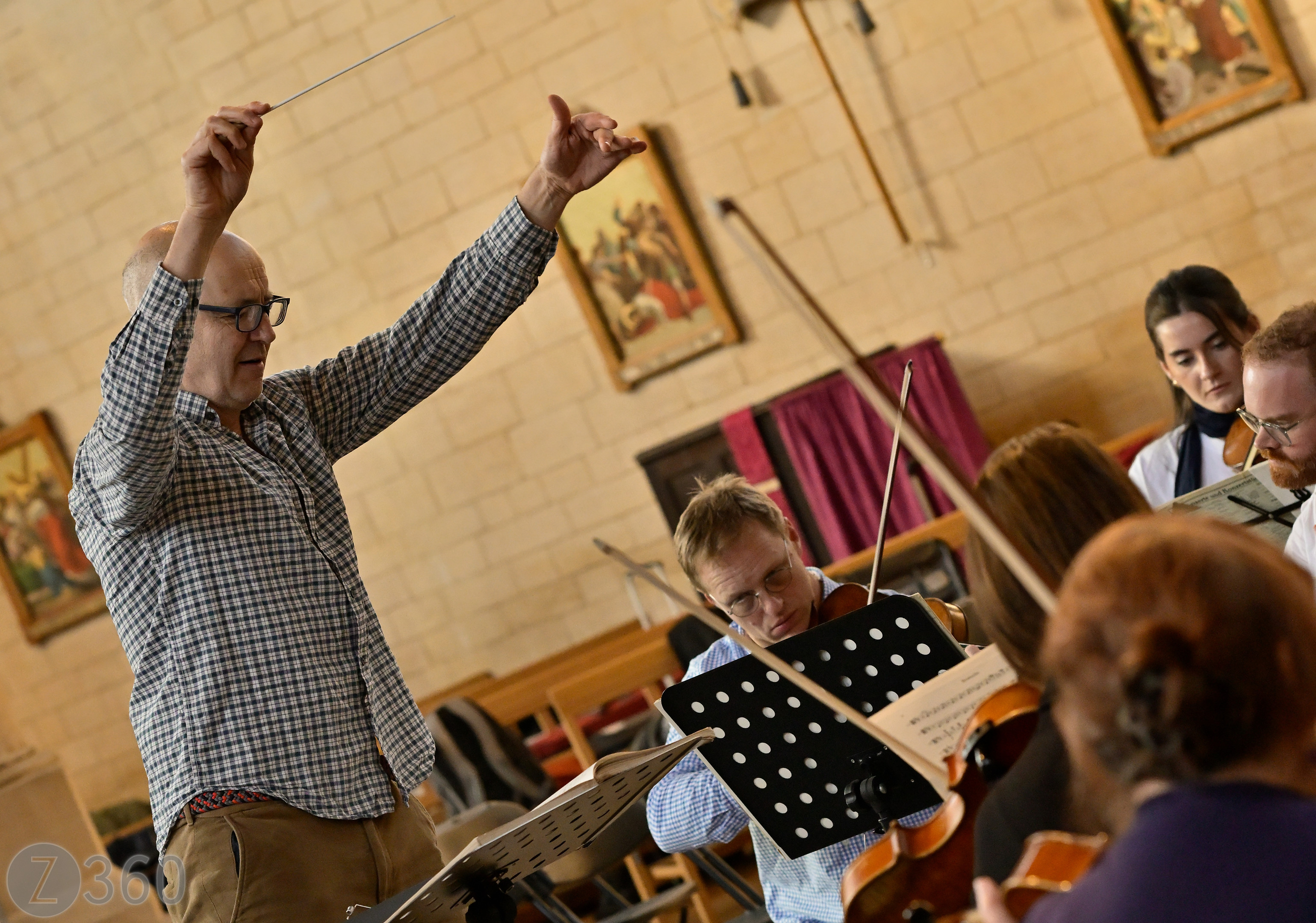 CSYO Rehearsal conducted by Chris Gayford