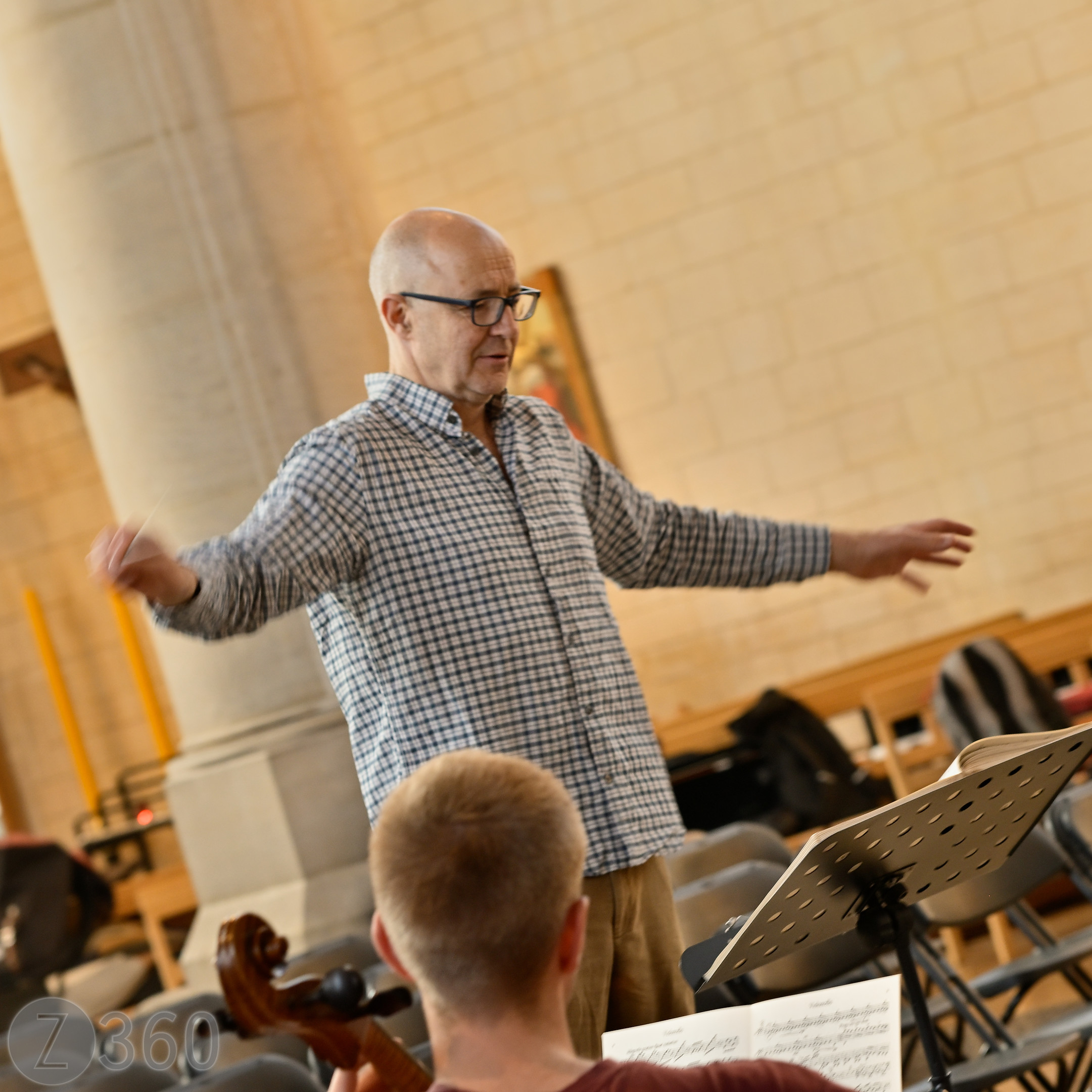 CSYO Rehearsal conducted by Chris Gayford