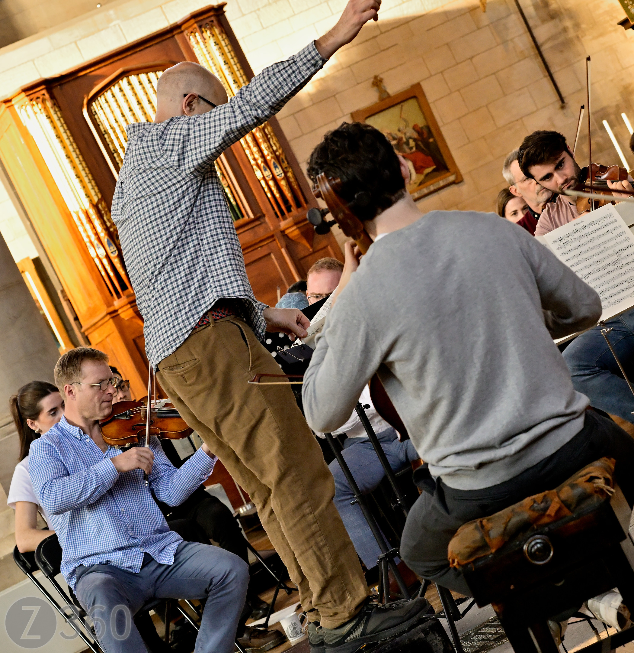 CSYO Rehearsal conducted by Chris Gayford