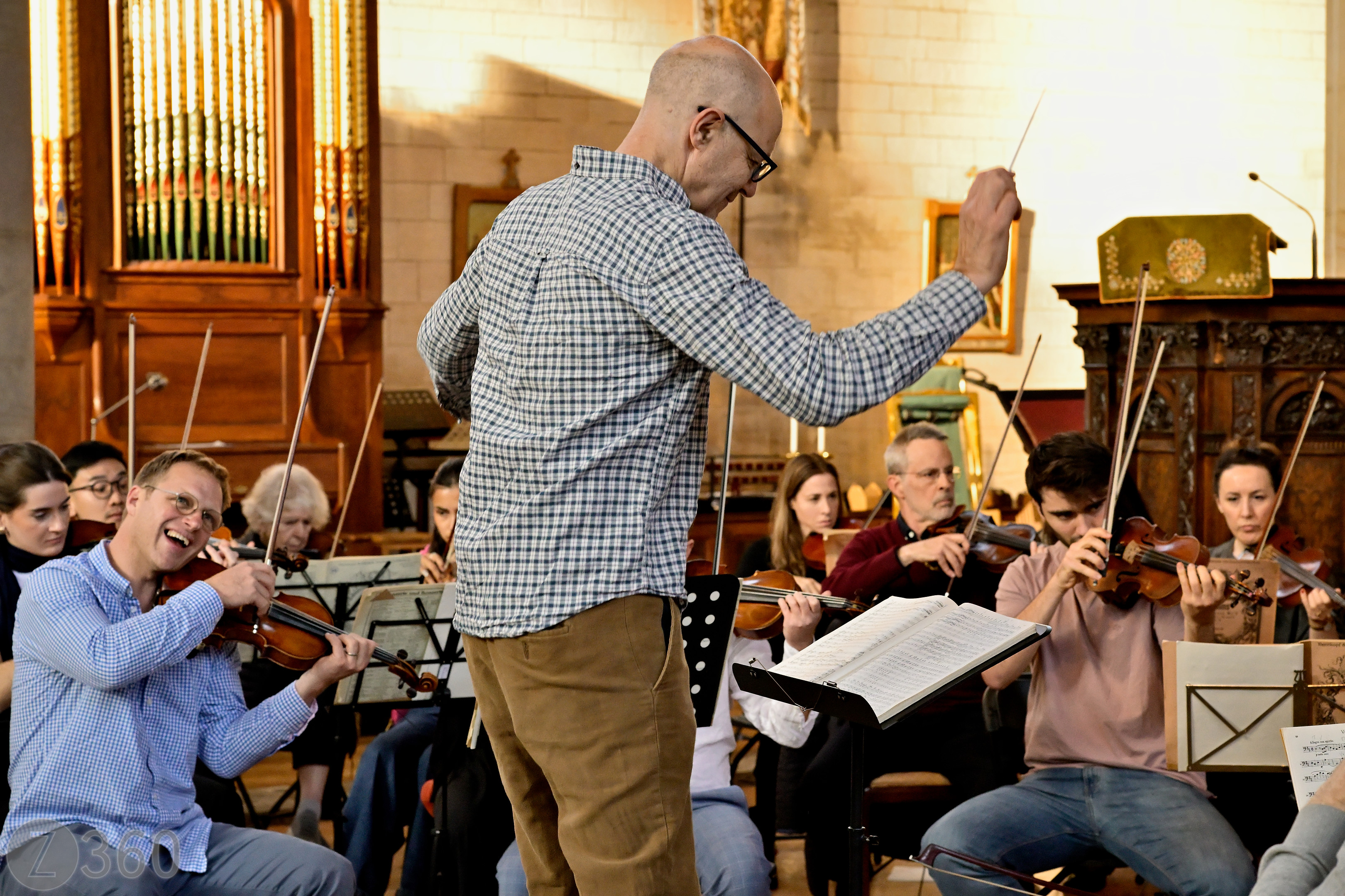 CSYO Rehearsal conducted by Chris Gayford