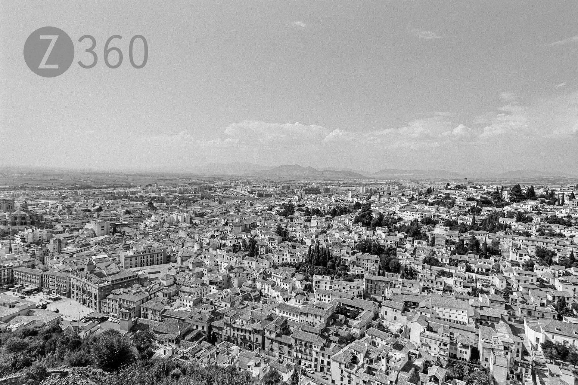 View from The Alhambra of Granada