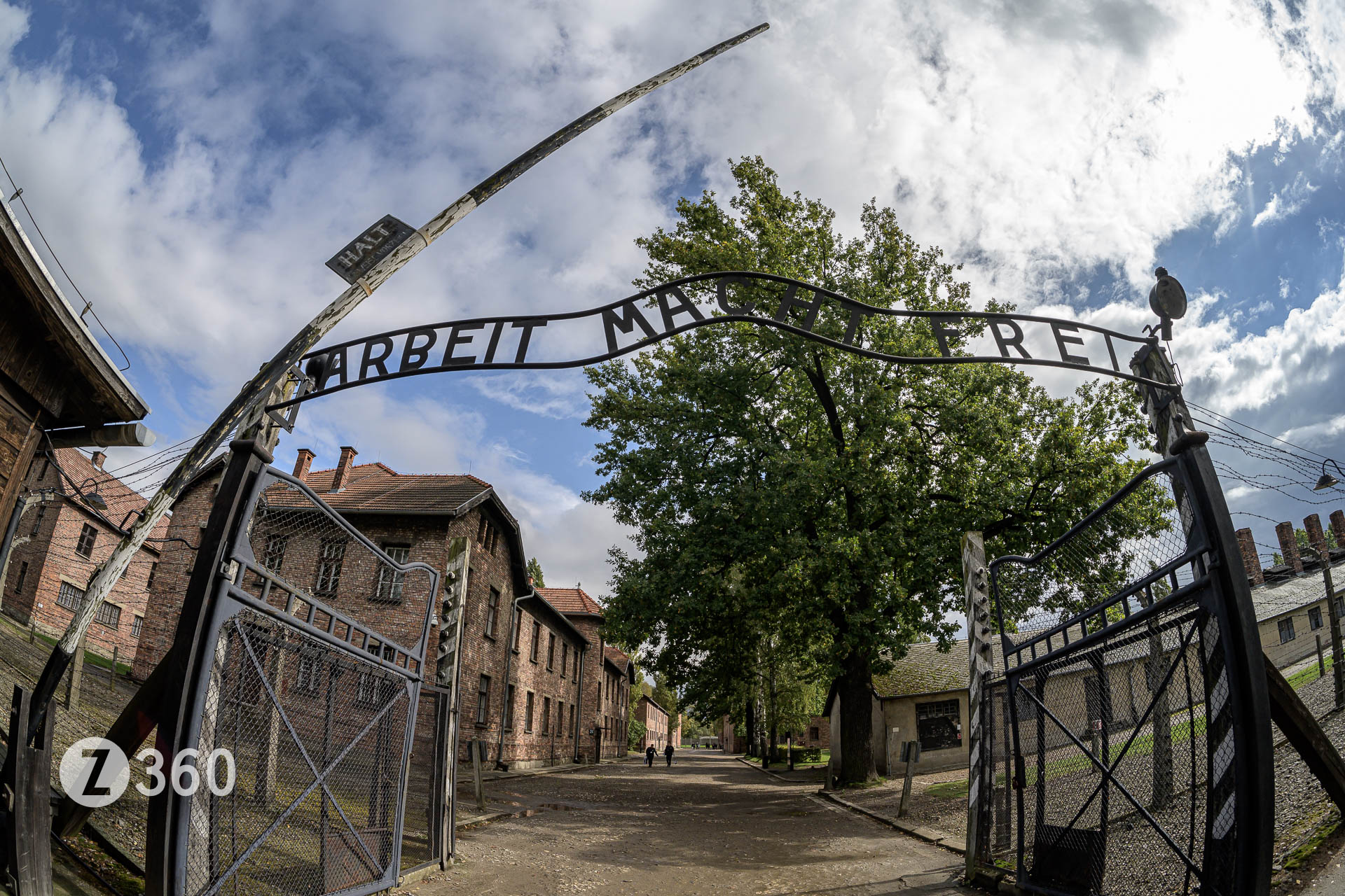 The Entrance to Auschwitz I