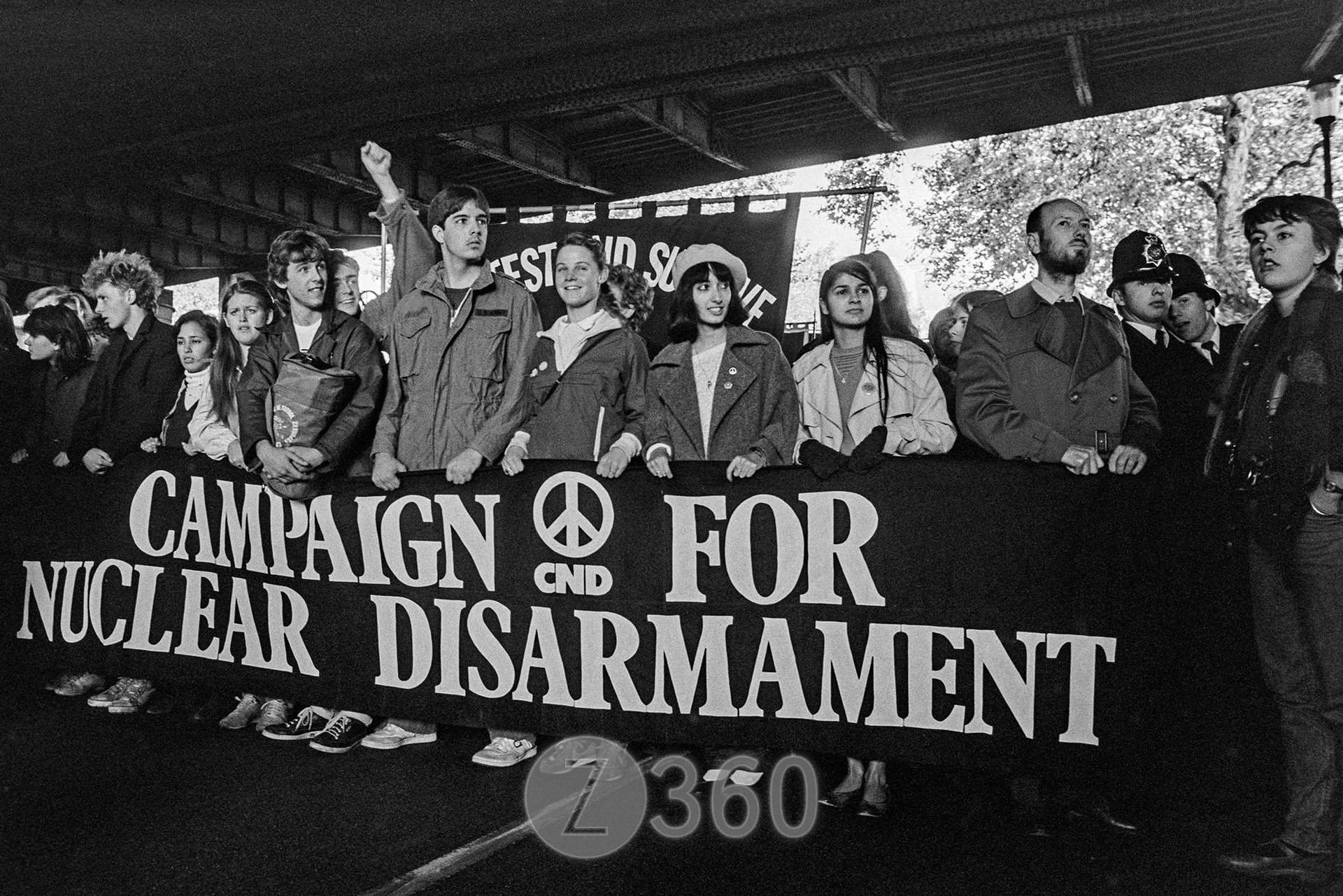 CND Rally against Cruise Missiles, October 1983