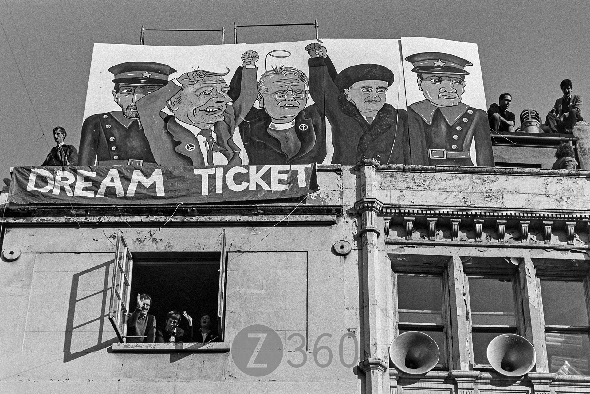 CND Rally against Cruise Missiles, October 1983