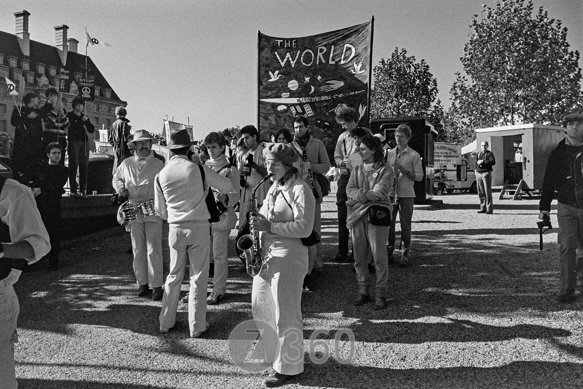 CND Rally against Cruise Missiles, October 1983