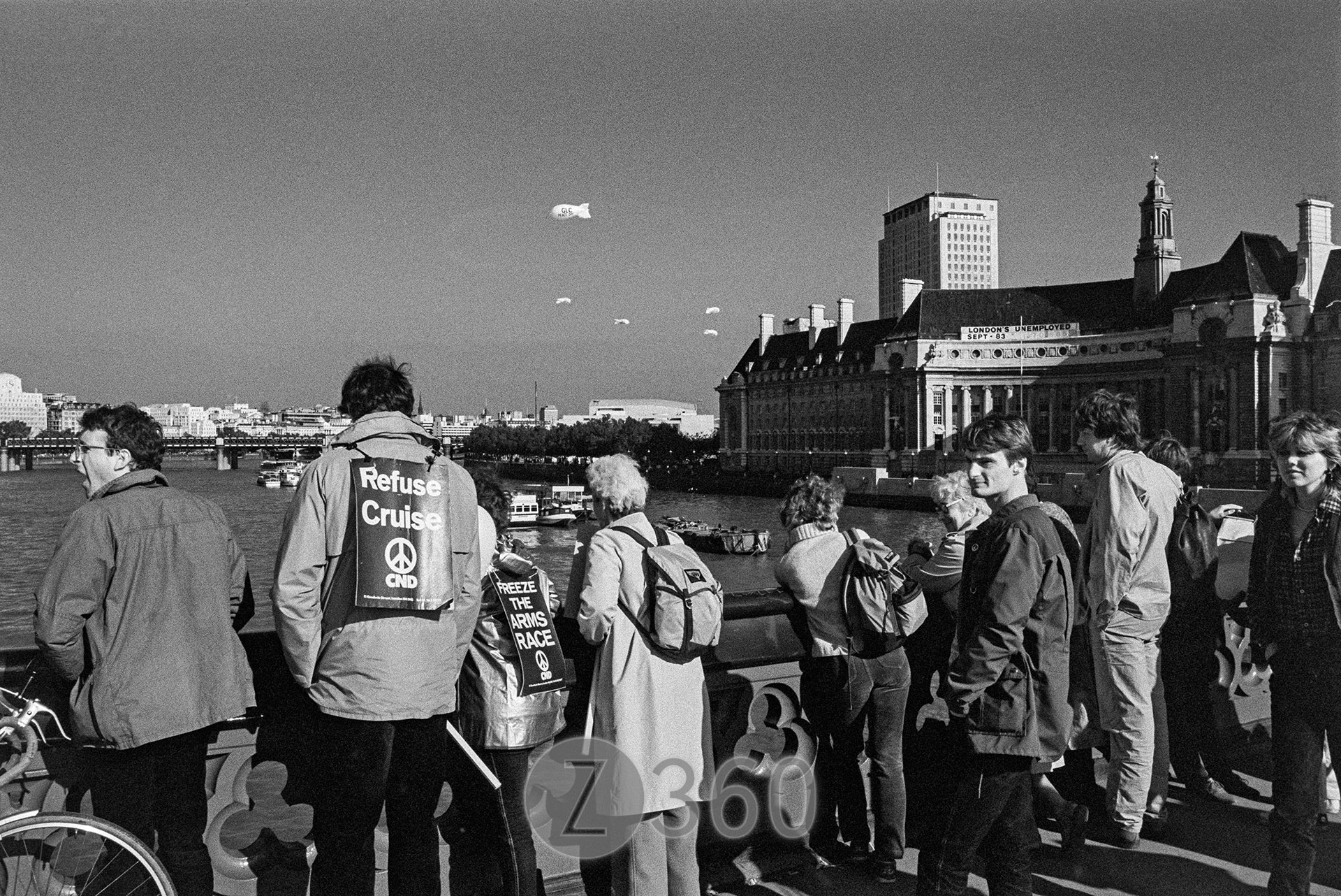 CND Rally against Cruise Missiles, October 1983