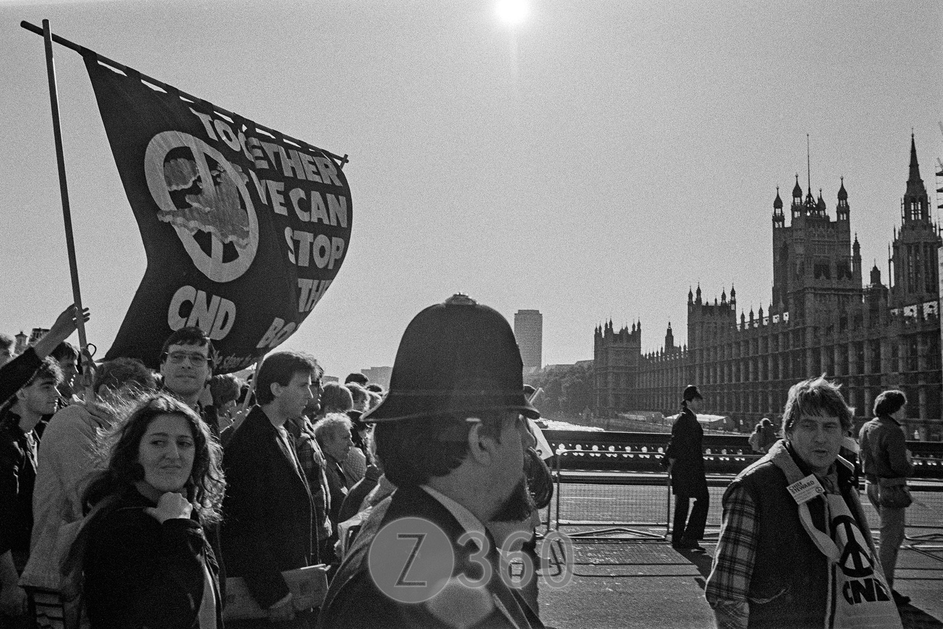 CND Rally against Cruise Missiles, October 1983