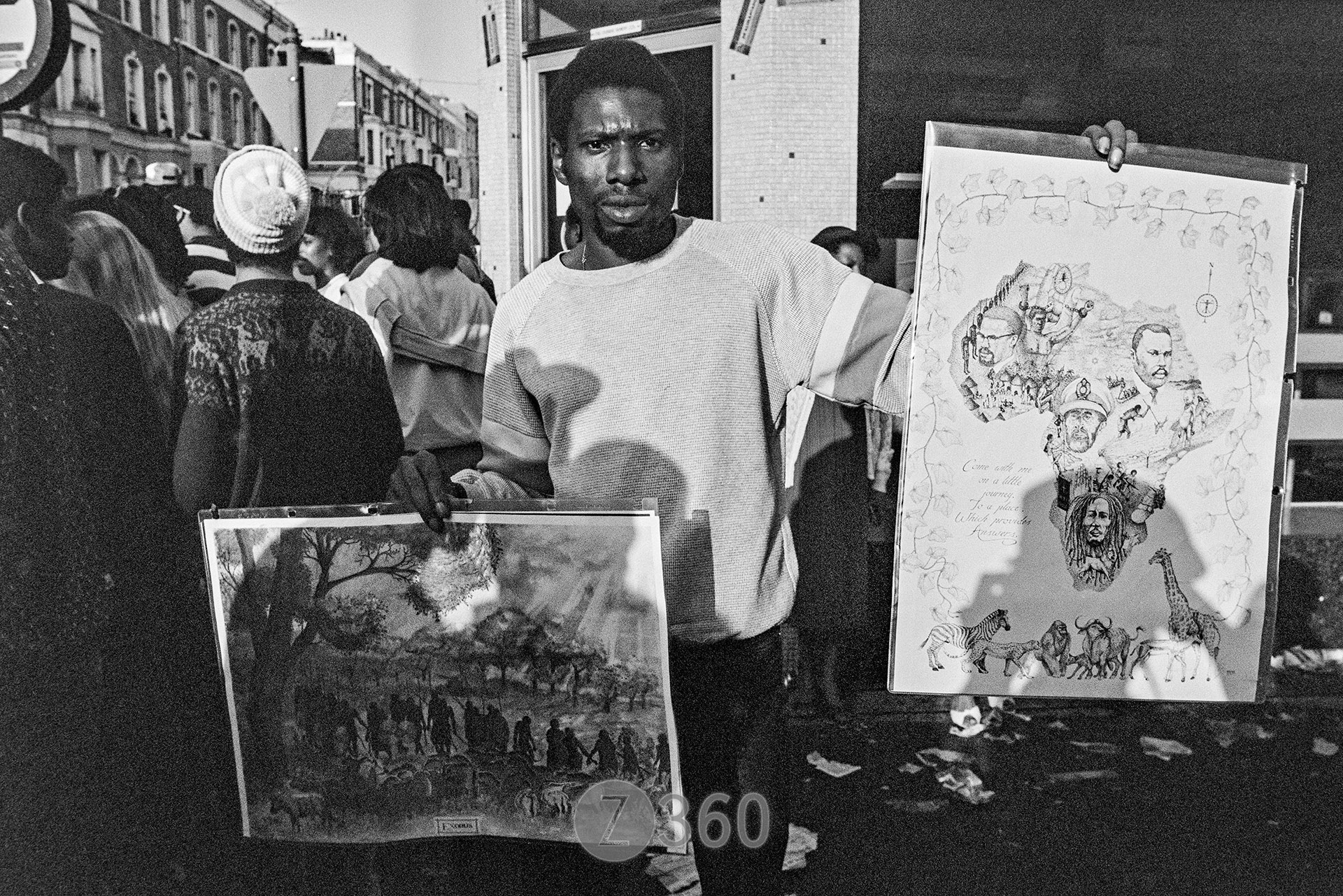 Notting Hill Carnival, London, August 1983