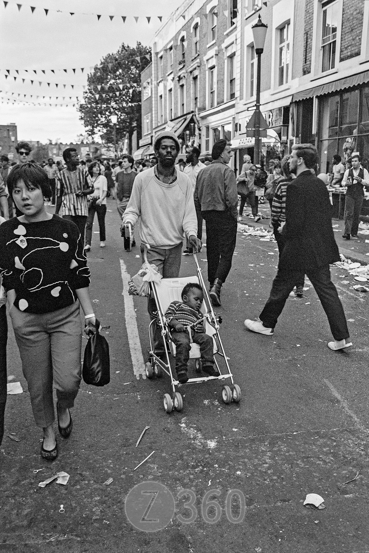 Notting Hill Carnival, London, August 1983