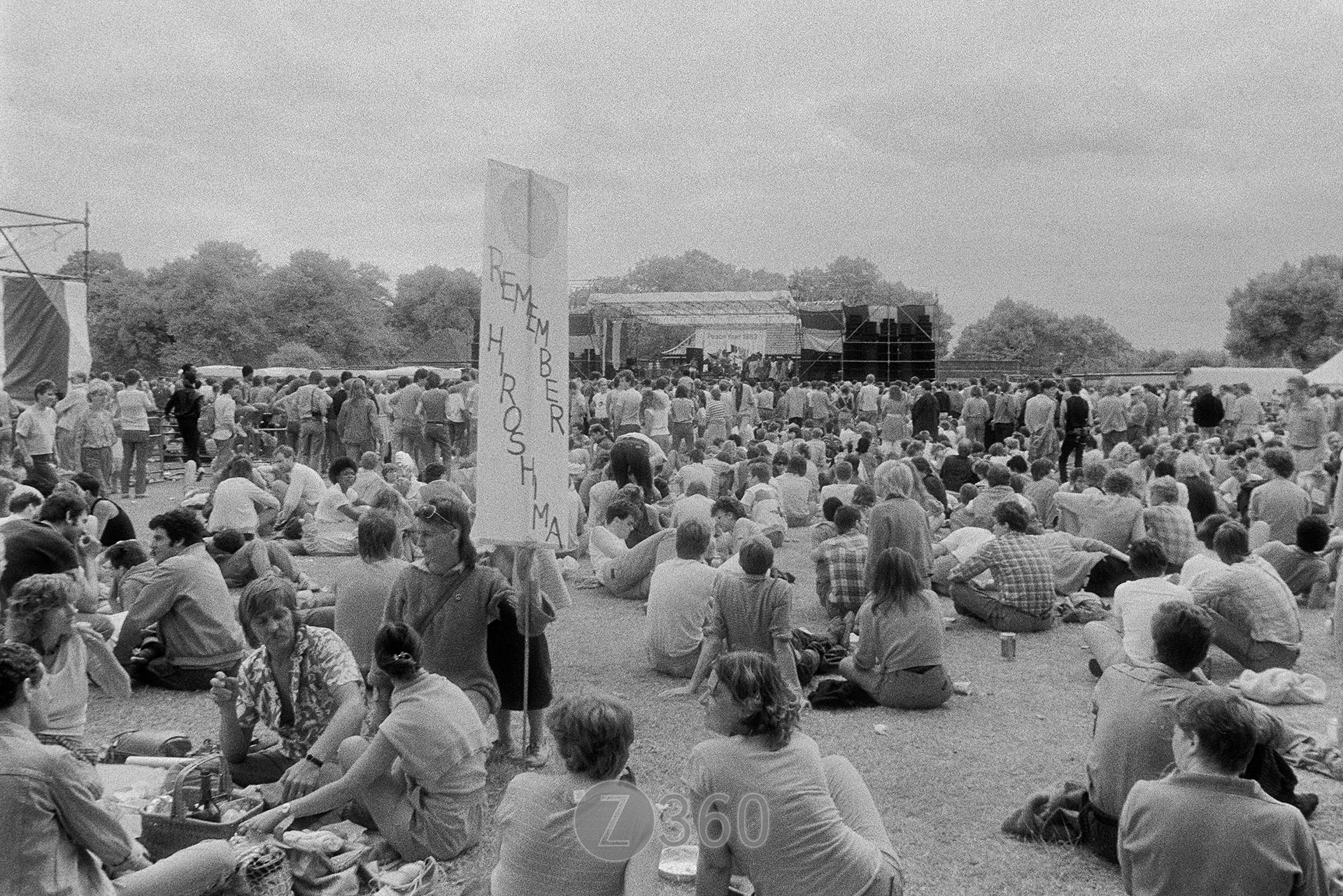 Hiroshima Day Peace Festival, Victoria Park August 1983