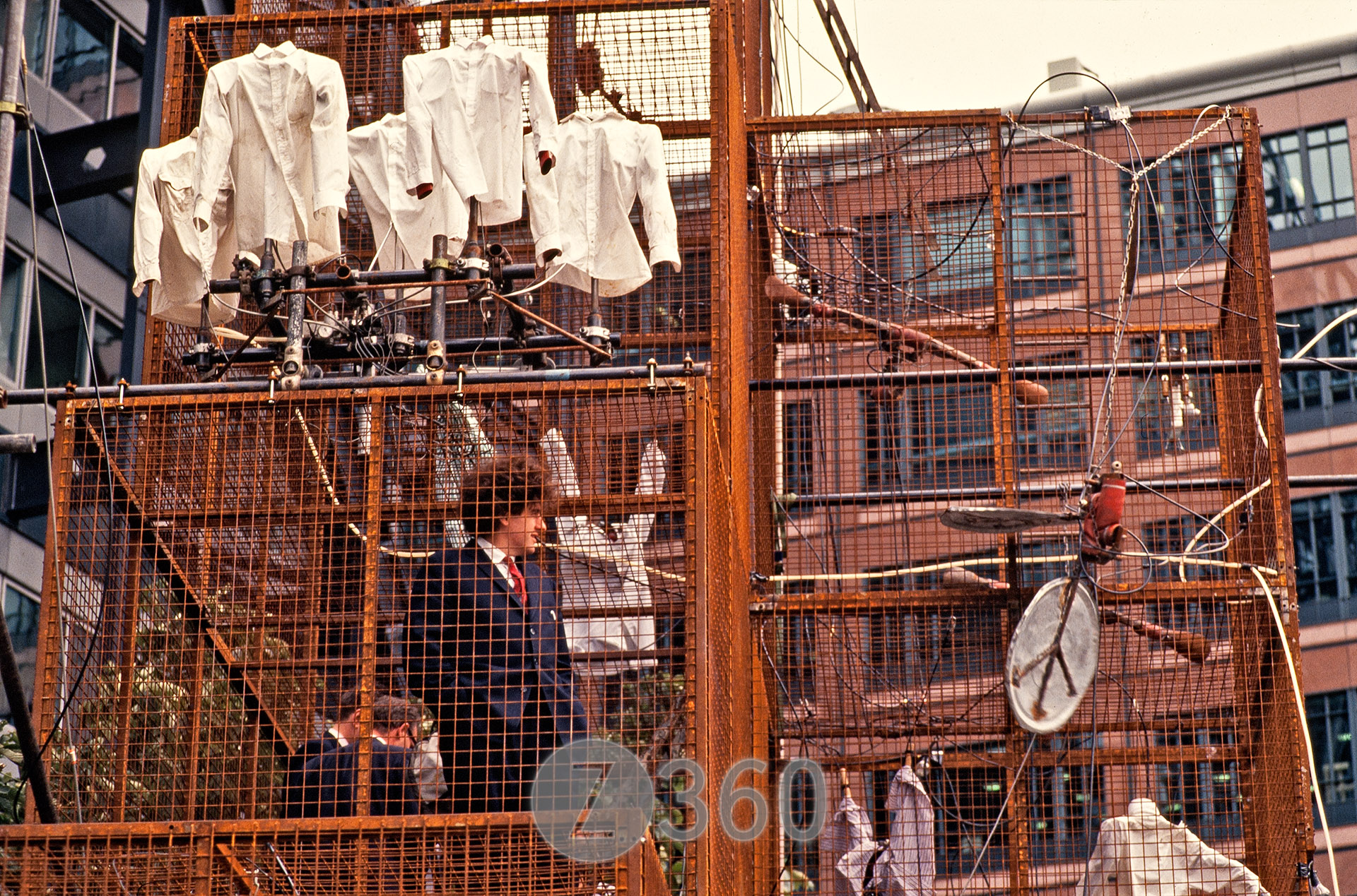 Julien Spalding at Unnatural Bodies, Broadgate London 1992