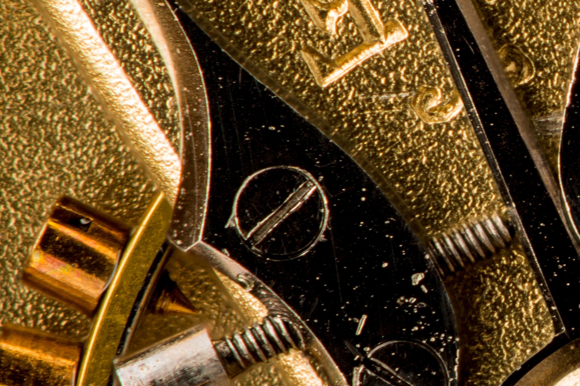 Focus Stacking using 10 frames. 1905 Stauffer & Co. Peerless Fob Watch, 18k gold with Swiss made IWC Calibre No.52 movement.