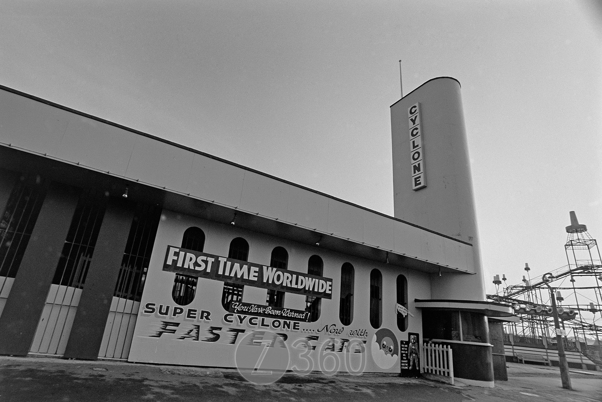 Former Cyclone entrance