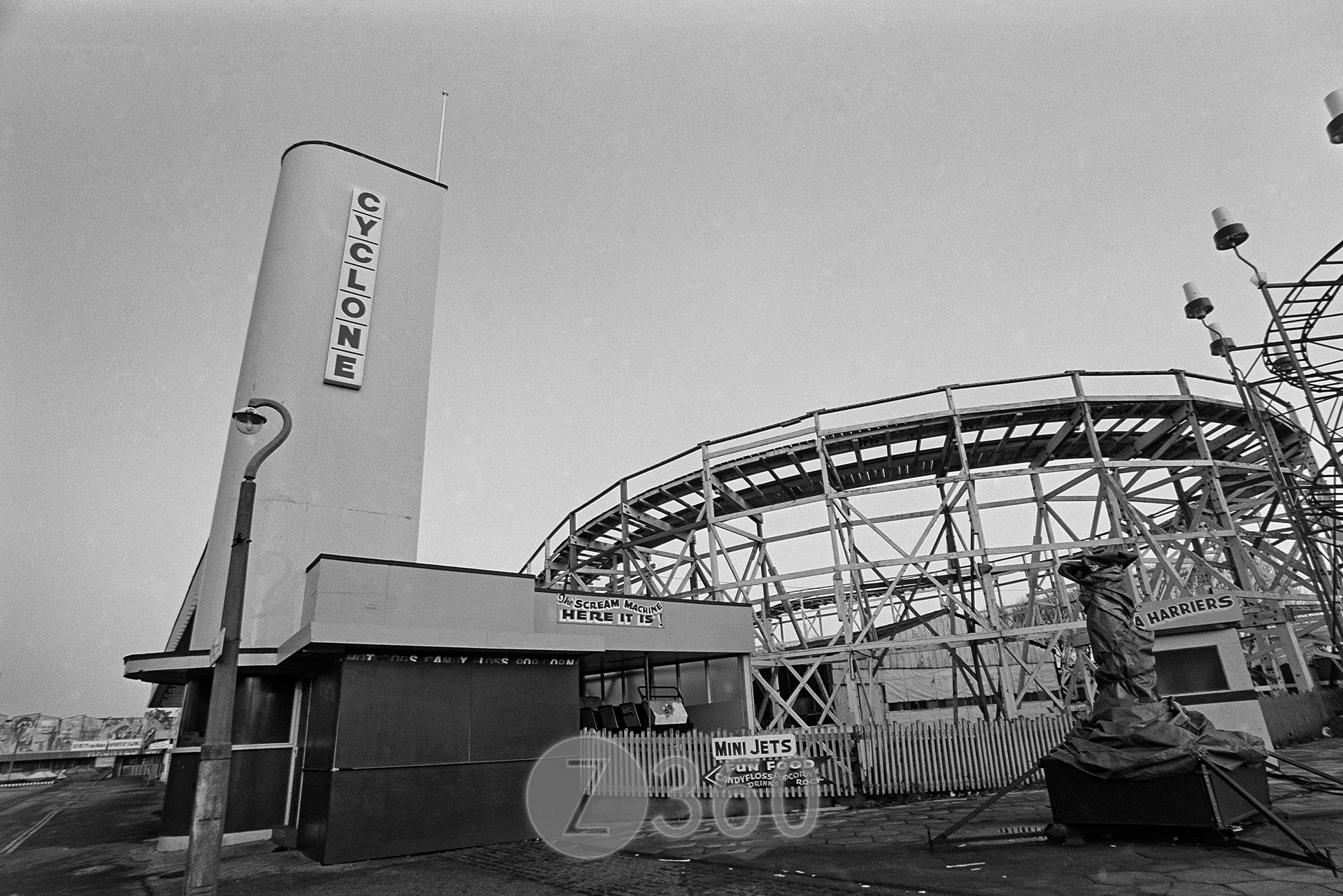 Former Cyclone entrance