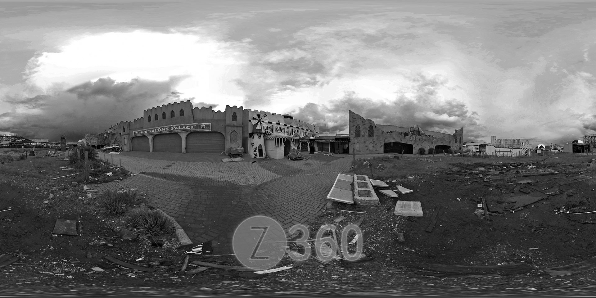 Final Demolition panorama 2006